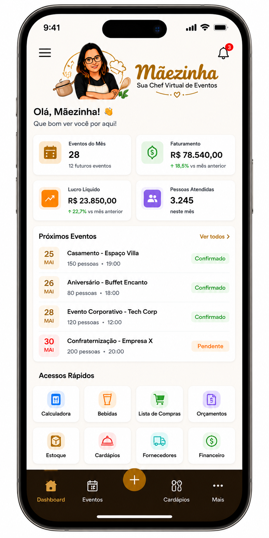 App Mãezinha